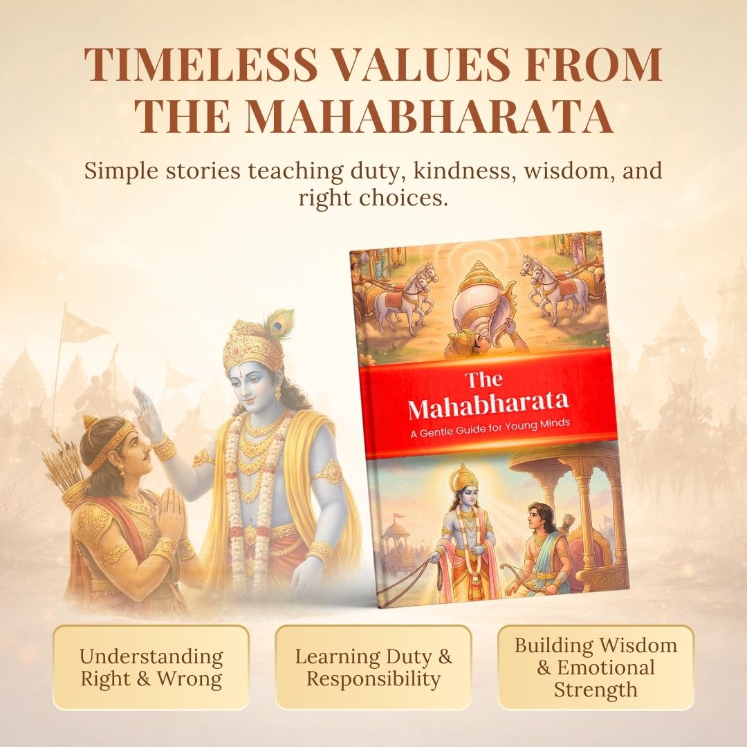 Mahabharata For Children β Illustrated Moral Story Book