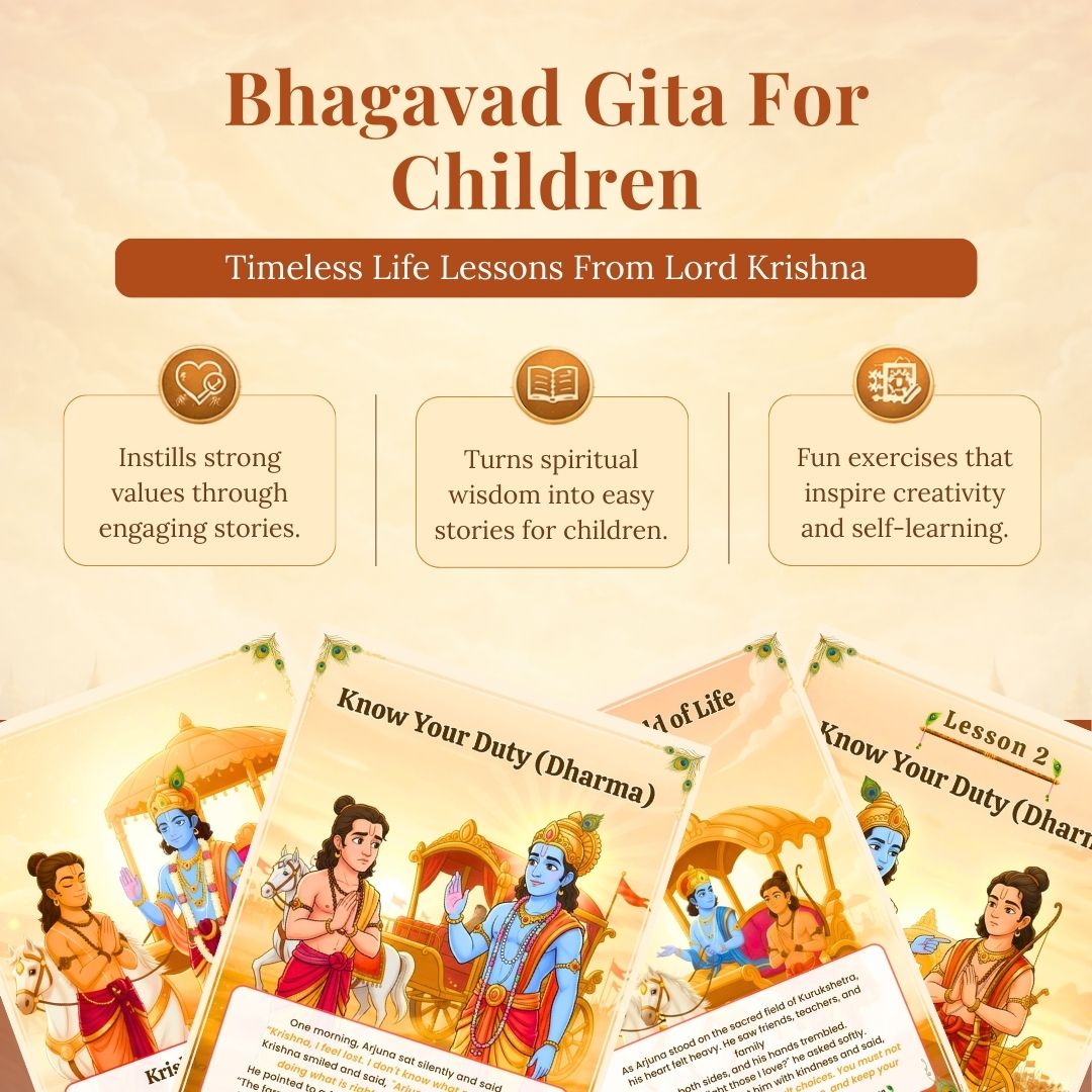 Bhagavad Gita for Children™ – Simple Lessons, Stories & Activities