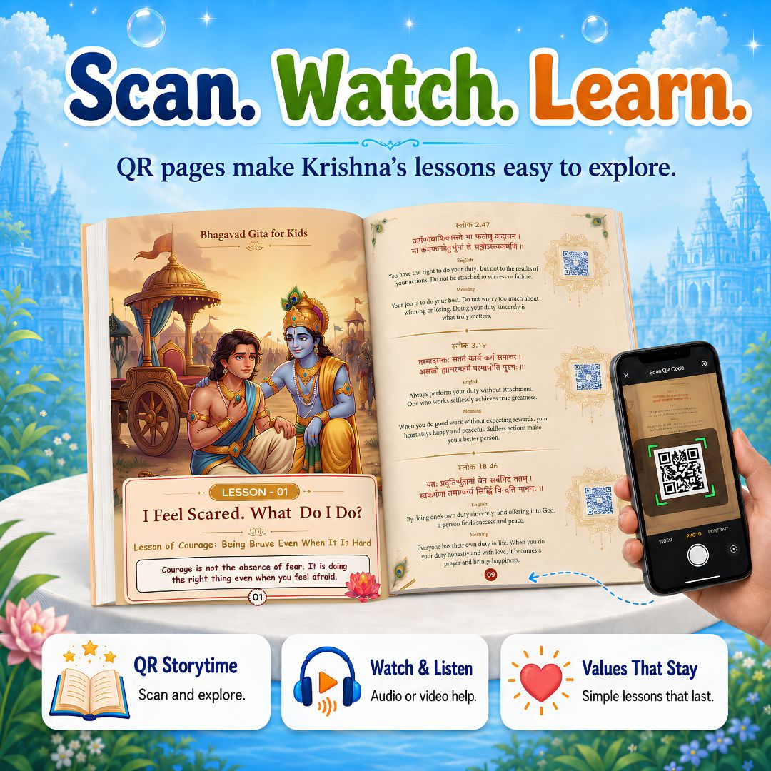 Bhagavad Gita for Children™ – Simple Lessons, Stories & Activities