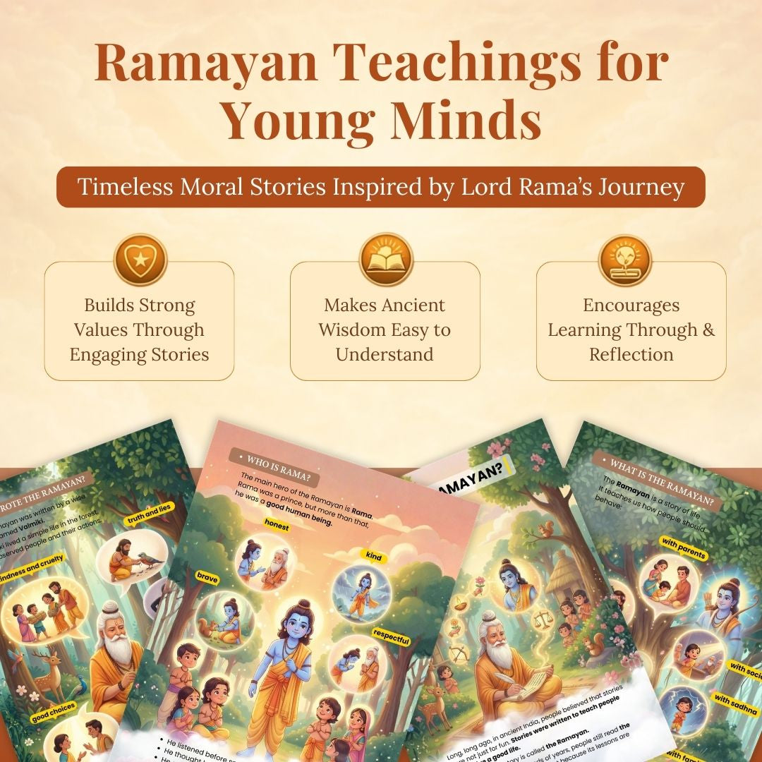 Ramayana For Children – Illustrated Moral Story Book