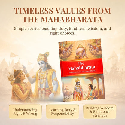 Mahabharata For Children – Illustrated Moral Story Book