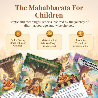 Mahabharata For Children – Illustrated Moral Story Book