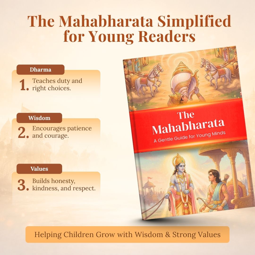 Mahabharata For Children – Illustrated Moral Story Book