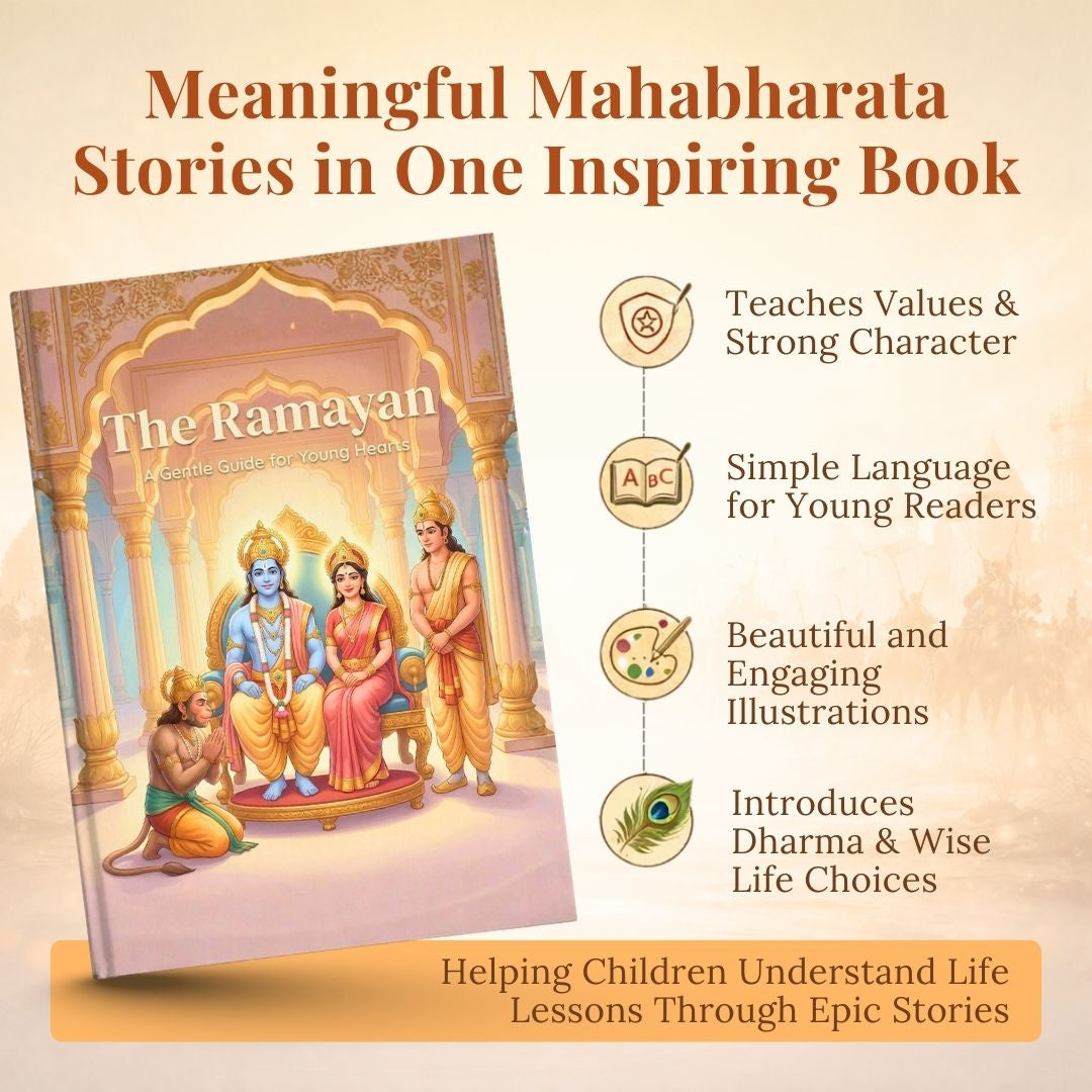 Mahabharata For Children – Illustrated Moral Story Book