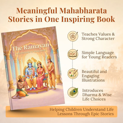 Mahabharata For Children – Illustrated Moral Story Book