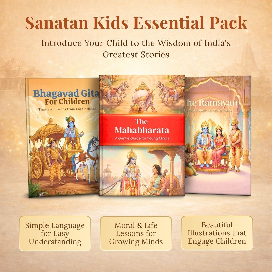 Sanatan Story Essential Pack™ – 3 Divine Books for Children