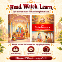 Ramayan & Mahabharat for Children – Illustrated 2-Book Bundle