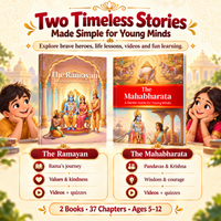 Ramayan & Mahabharat for Children – Illustrated 2-Book Bundle