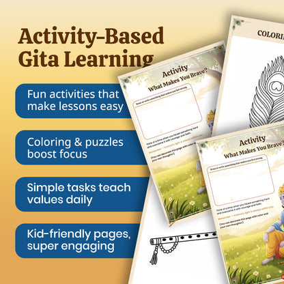 Bhagavad Gita for Children™ – Simple Lessons, Stories & Activities