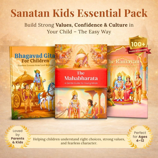 Sanatan Story Essential Pack™ – 3 Divine Books for Children