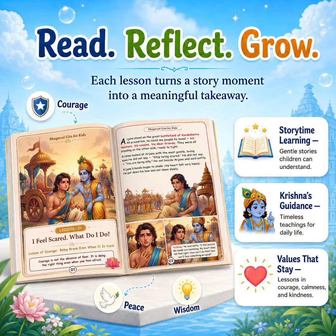 Bhagavad Gita for Children™ – Simple Lessons, Stories & Activities